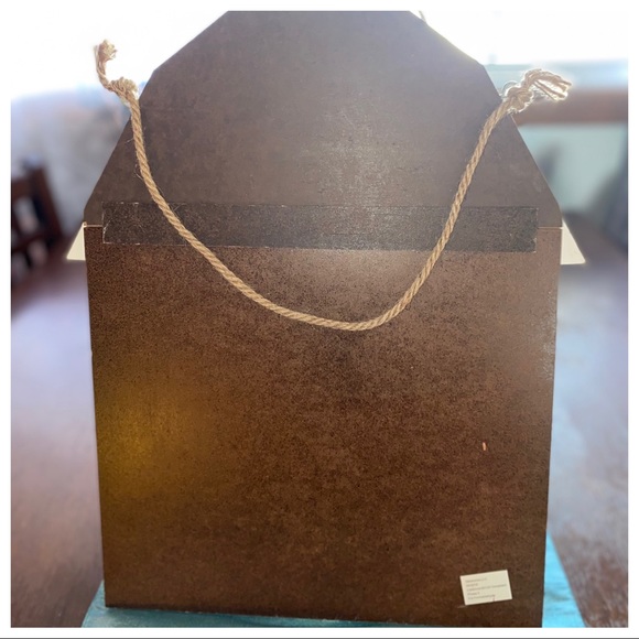 Farmhouse Christmas Wooden Red Barn Countdown Chalkboard wall hanger Decor - Picture 5 of 6